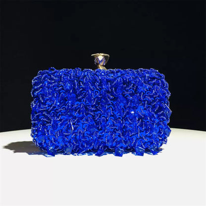 Jasmine Beaded Clutch
