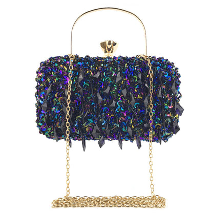 Jasmine Beaded Clutch