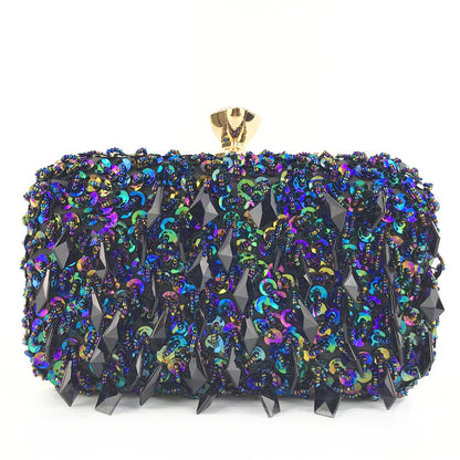 Jasmine Beaded Clutch