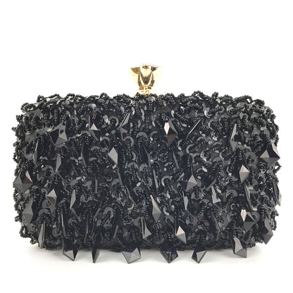 Jasmine Beaded Clutch