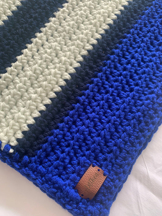 Grow with Me Chunky Knit Blanket