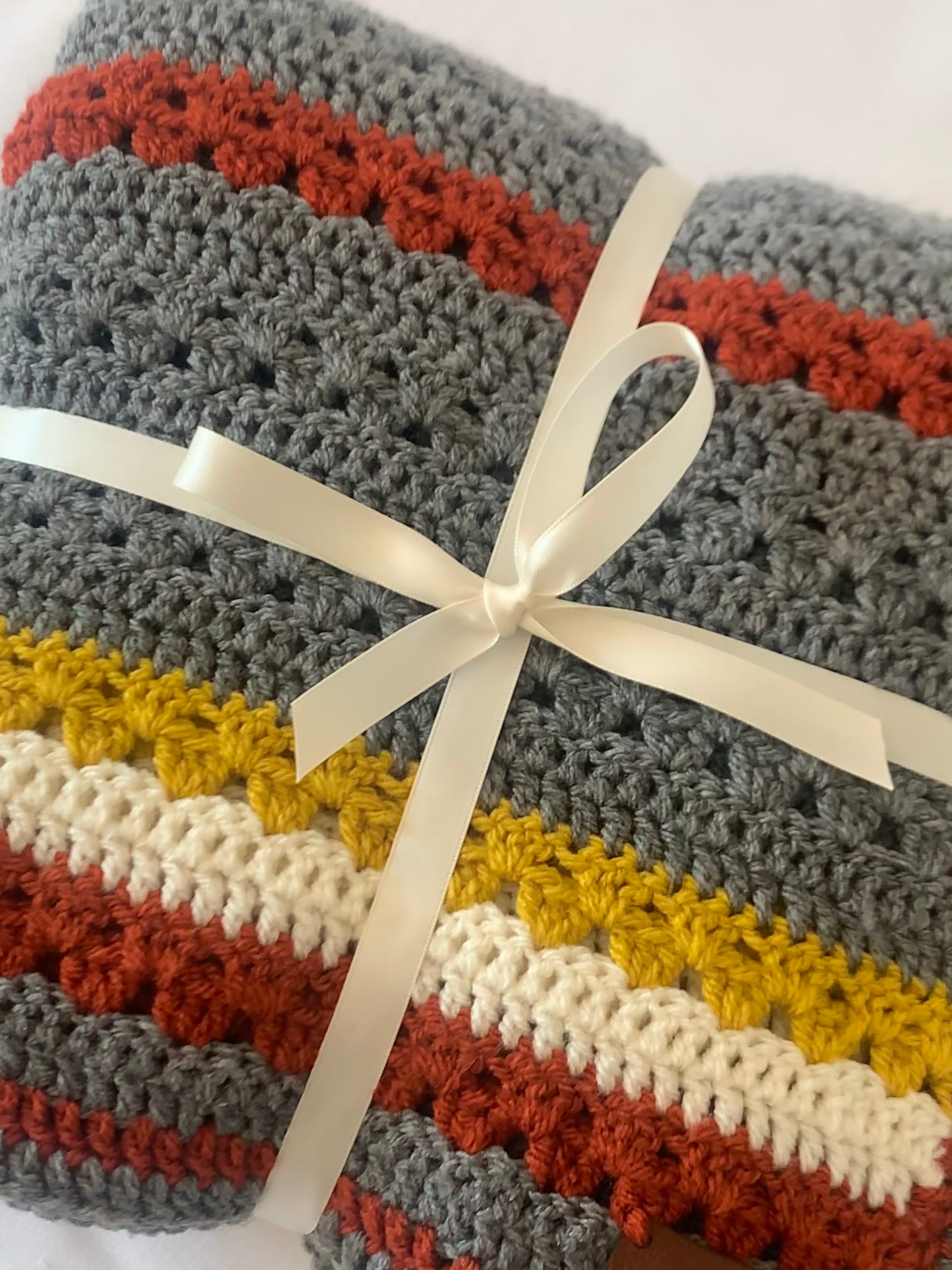 Striped Baby Blanket