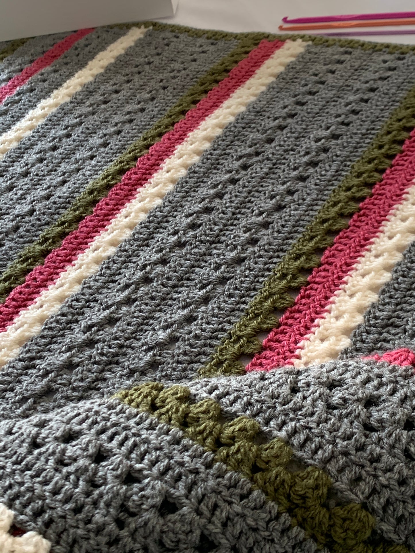 Striped Baby Blanket